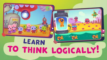 Zrzuty ekranu Aliens: games for toddlers.