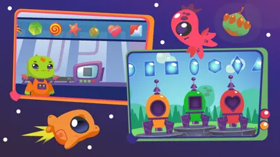 Zrzuty ekranu Aliens: games for toddlers.