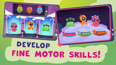 Zrzuty ekranu Aliens: games for toddlers.