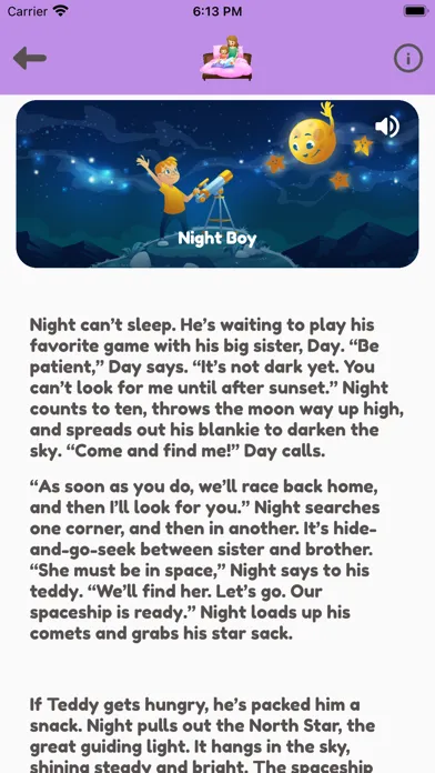 Bedtime Story Prime 스크린샷