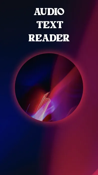 Tangkapan skrin Audio Text Reader : Soundtrack