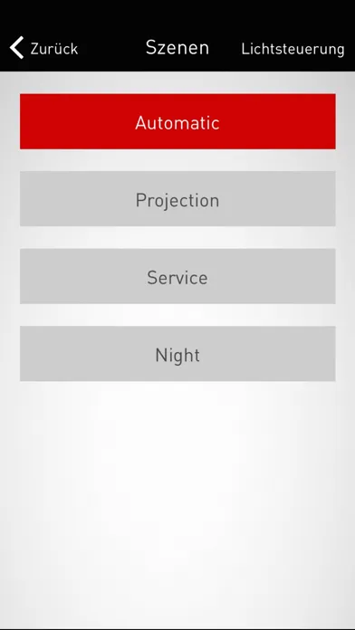 LiveLink Control سکرین شاٹس