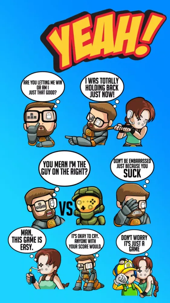 Gamer Emoji - iMessage Sticker スクリーンショット