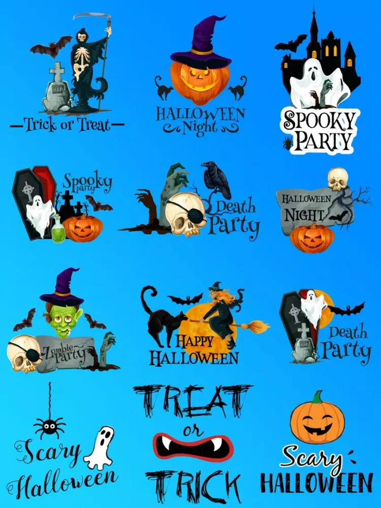 Скриншоты Halloween Festival Stickers iPad 