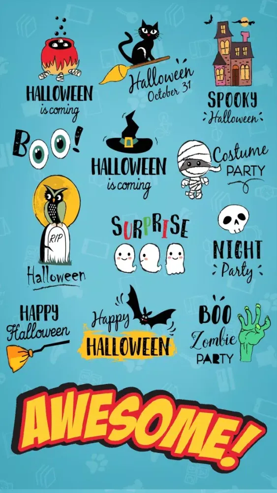 Скриншоты Halloween Festival Stickers