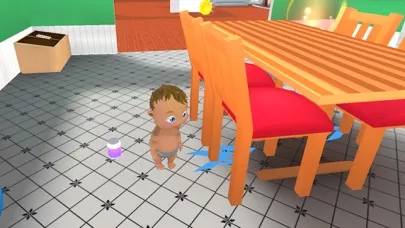 Tangkapan layar Naughty Baby Prank Daddy Game