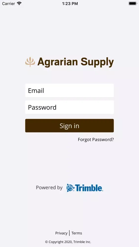 Captures d'écran de Agrarian Supply Mobile
