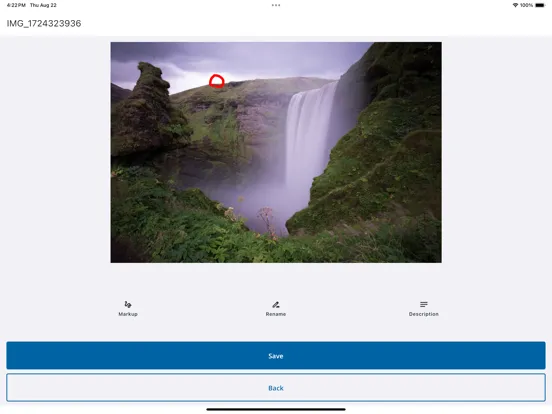 Trimble Unity Field iPad  Screenshots