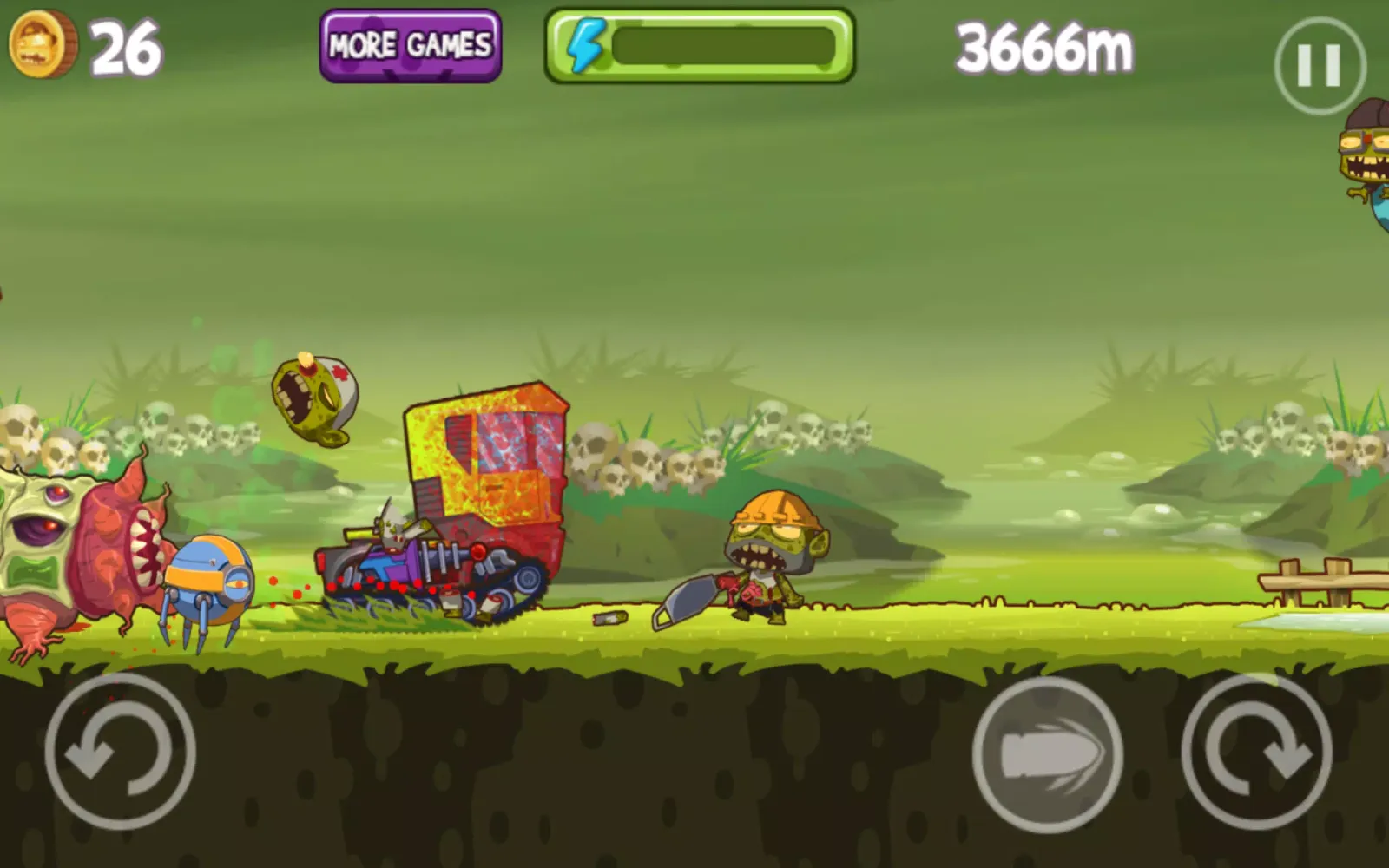 Mad Zombies: Road Racer Screenshots