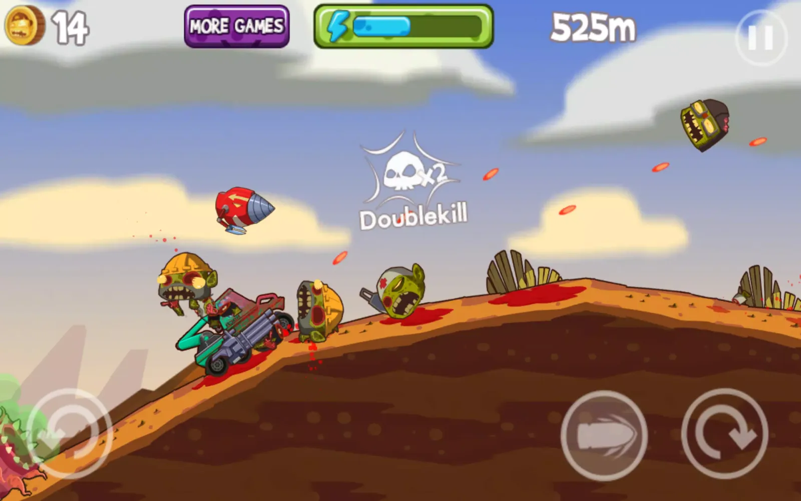 Mad Zombies: Road Racer Screenshots
