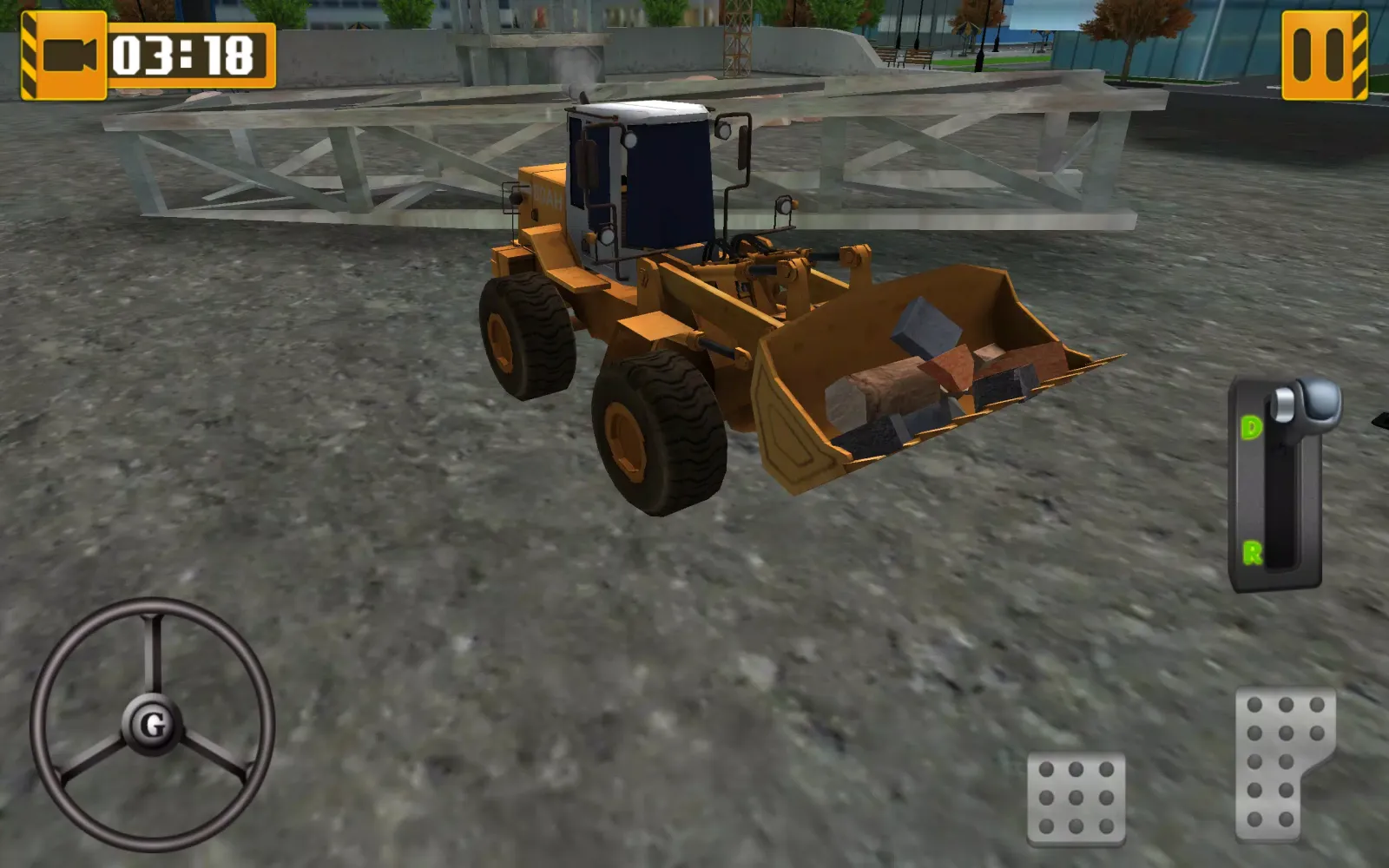 3D Loader Parking Simulator Screenshots