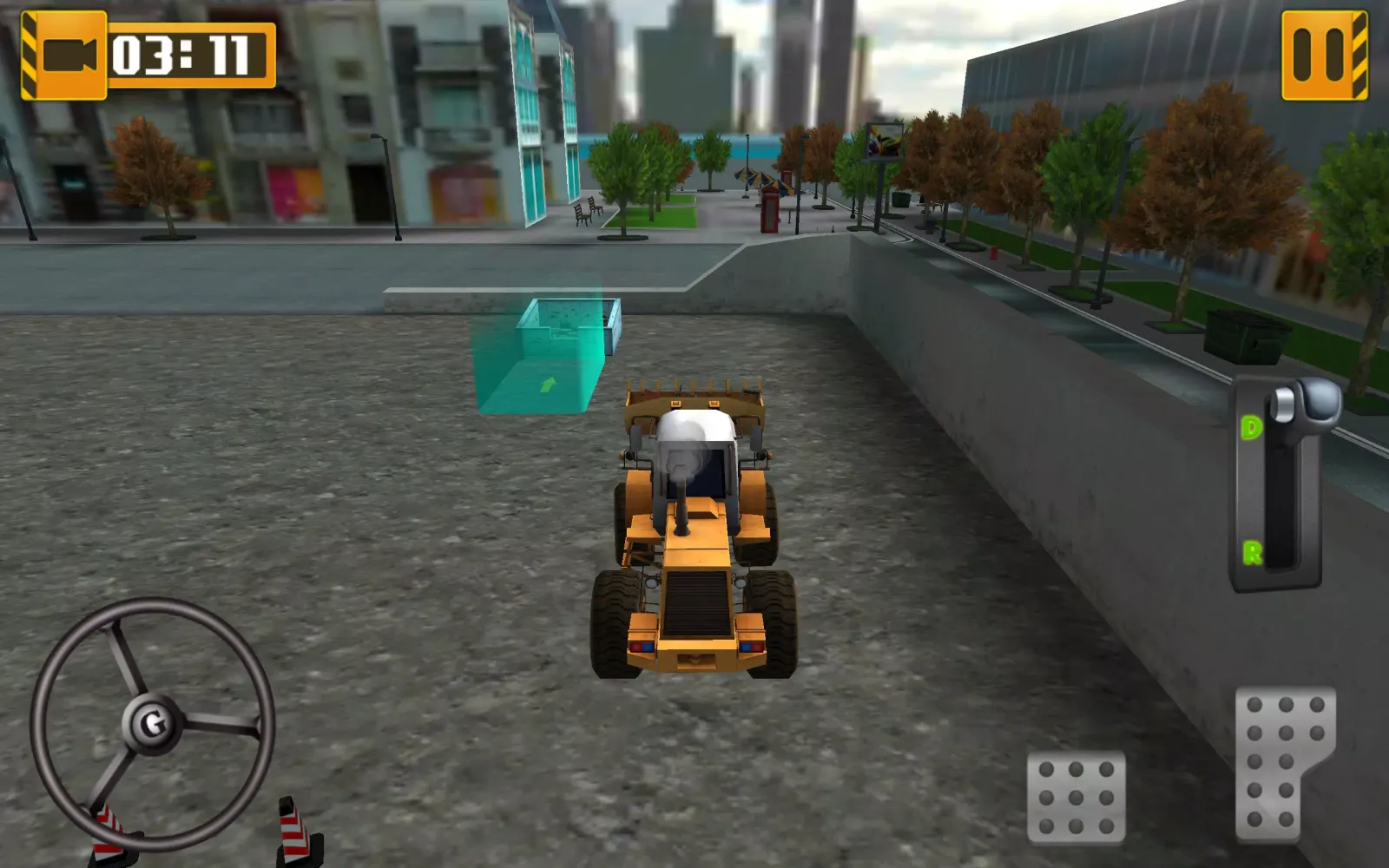 3D Loader Parking Simulator Screenshots