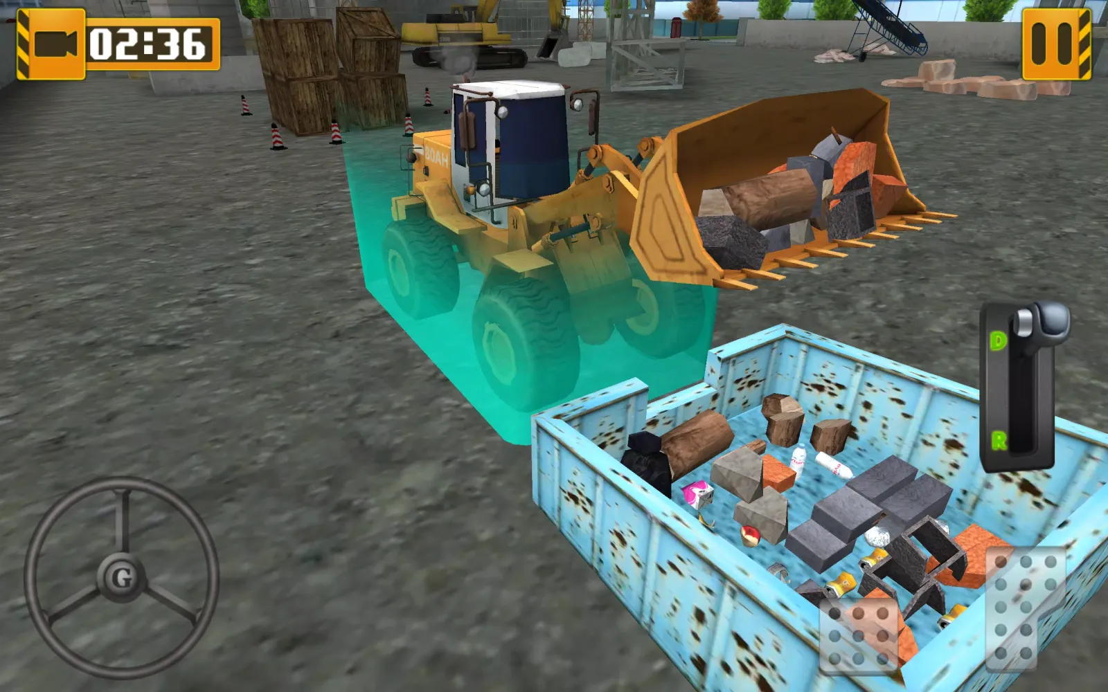 3D Loader Parking Simulator Screenshots