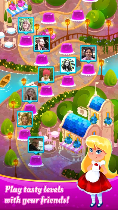 Tangkapan layar Fancy Cakes: Merge Adventure