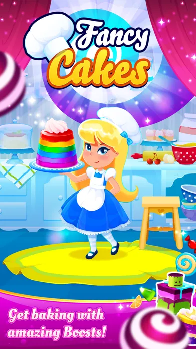 Tangkapan layar Fancy Cakes: Merge Adventure