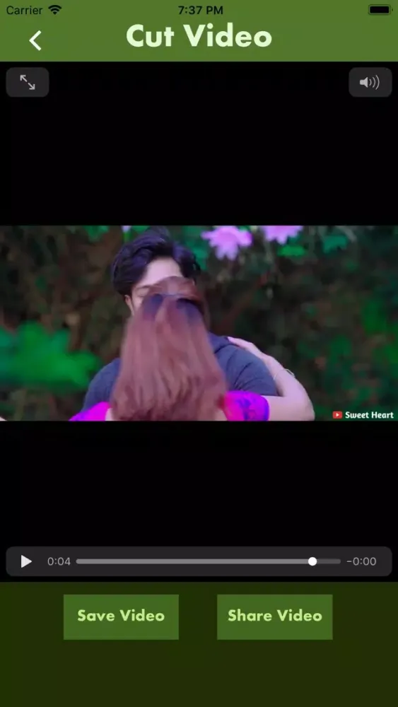Capturas de tela do Trimmer And Gif Video