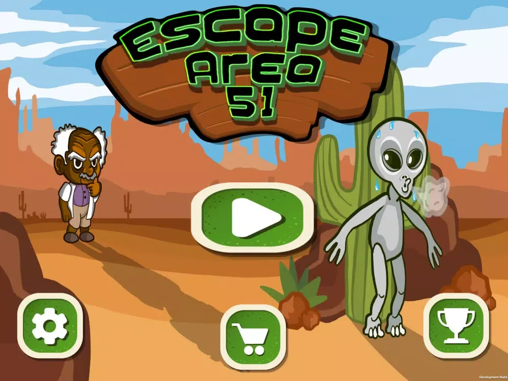 Capturas de tela do Escape Area 51 iPad 