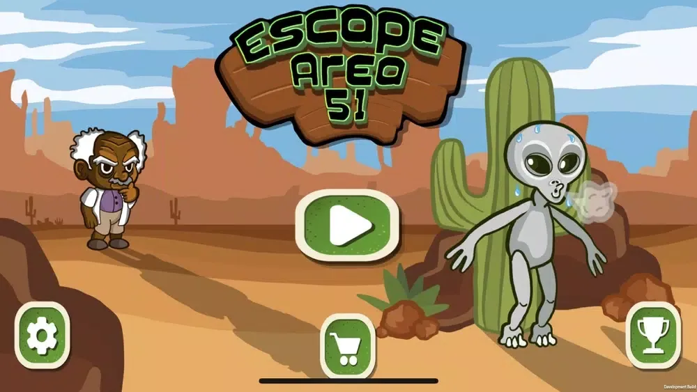 Capturas de tela do Escape Area 51