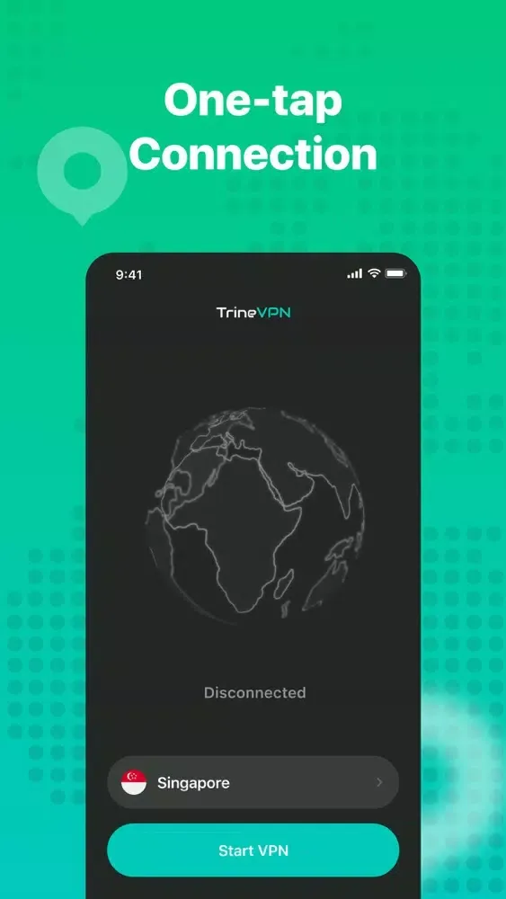 Captures d'écran de Trine VPN - Proxy Master