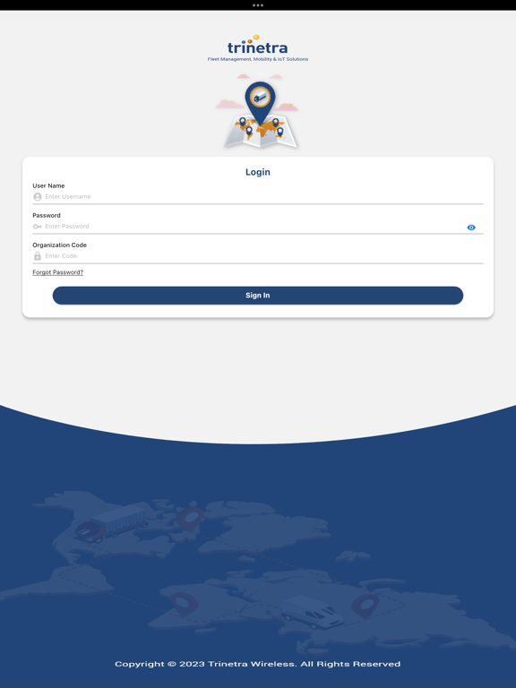 Trinetra FMS iPad  স্ক্রিনশট
