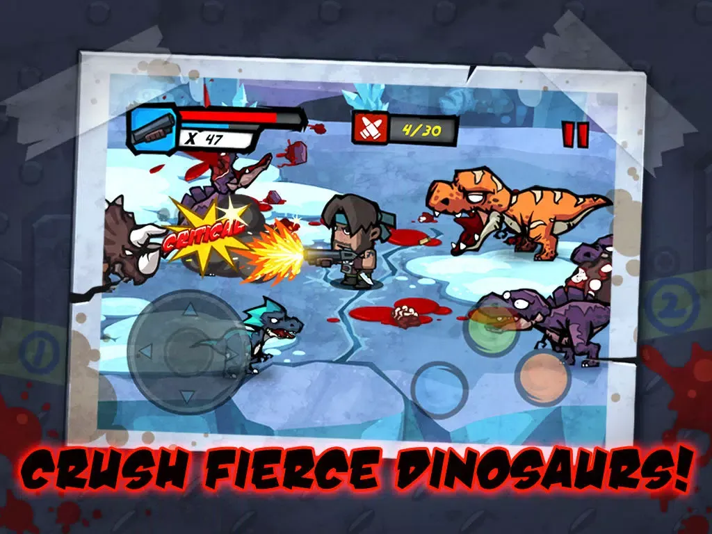 DinoCap 3 Survivors iPad  Screenshots