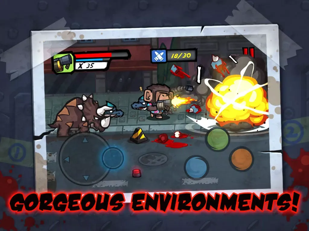 DinoCap 3 Survivors iPad  Screenshots