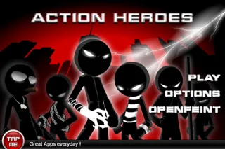 Tangkapan layar ACTION HEROES 9-IN-1