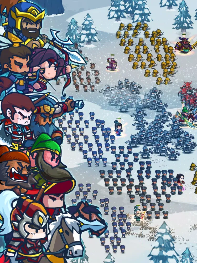 Mini Warriors: Three Kingdoms iPad  Screenshots