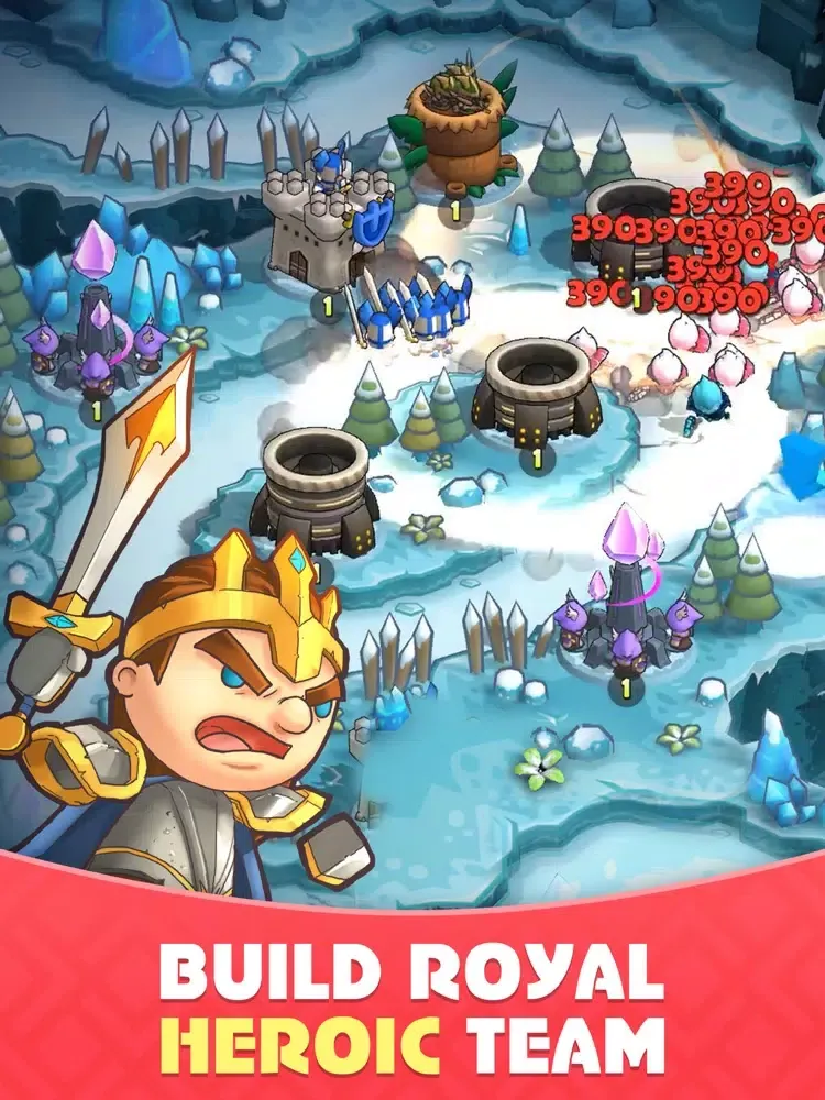 Mini War: Pocket Defense iPad  Screenshots