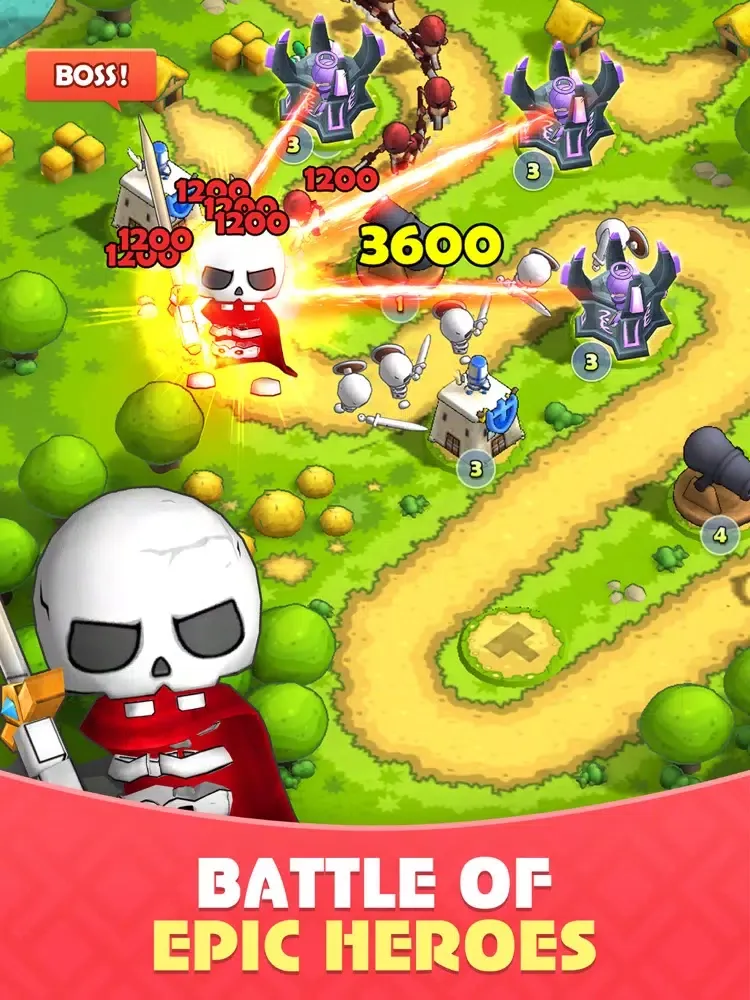 Mini War: Pocket Defense iPad  Screenshots