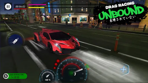 Unbound Drag Racing Master سکرین شاٹس