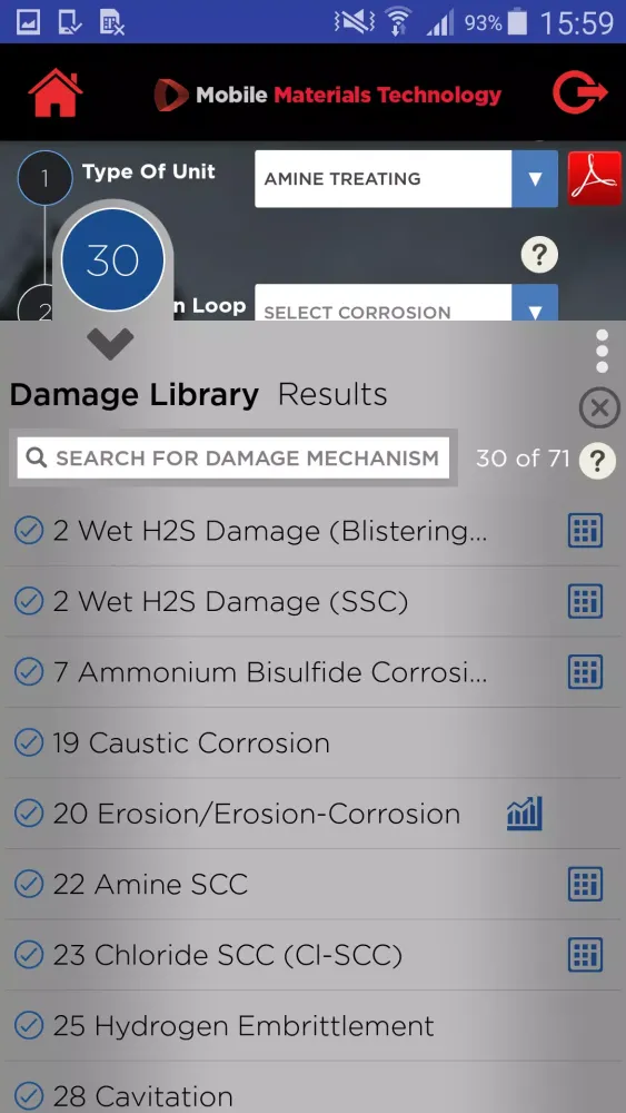 Mobile Materials Technology Ekran Görüntüleri
