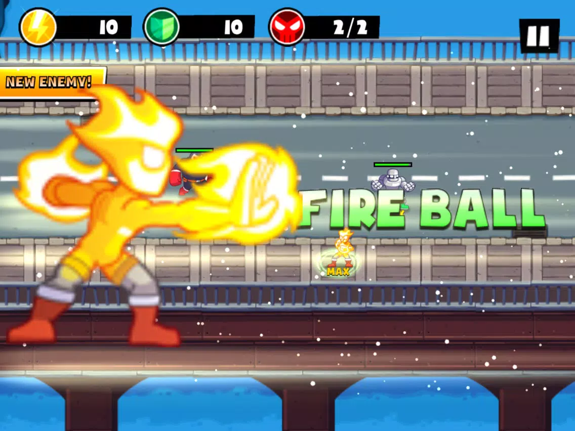 Tangkapan skrin S.U.P.E.R - Super Defenders iPad 