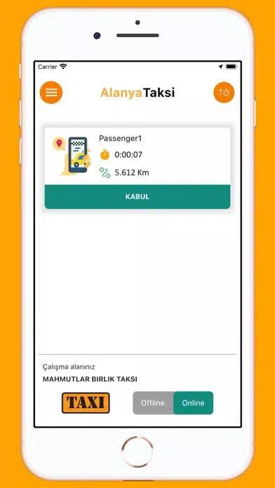 Alanya Taxi - Driver应用截图
