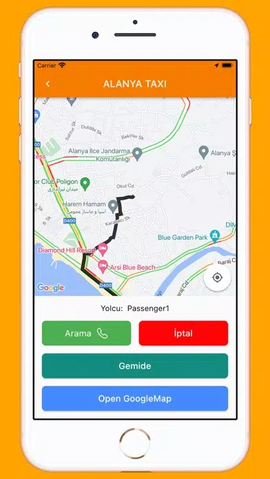 Alanya Taxi - Driver应用截图