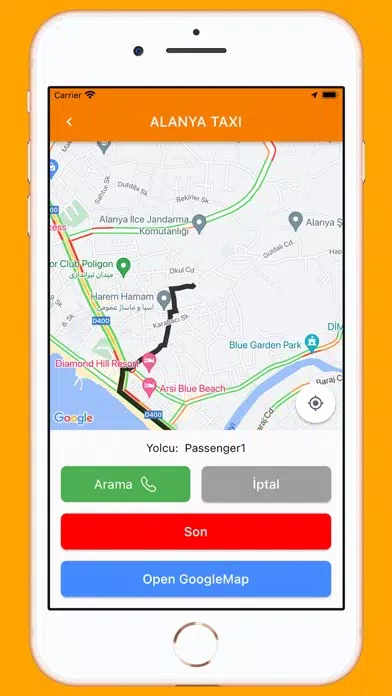 Alanya Taxi - Driver应用截图