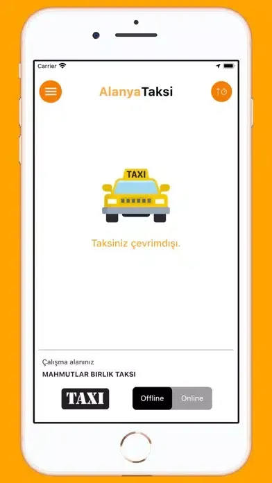 Alanya Taxi - Driver應用截圖