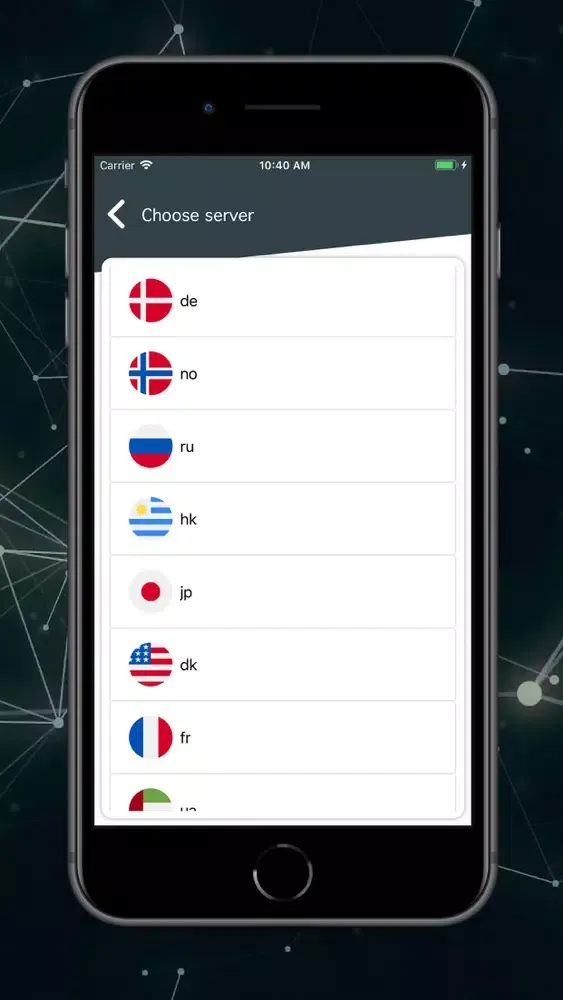 Captures d'écran de Dragon shield VPN