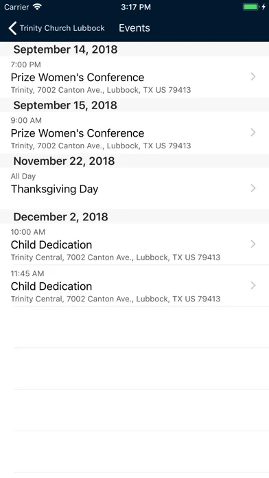 Trinity Church Lubbock, Texas应用截图