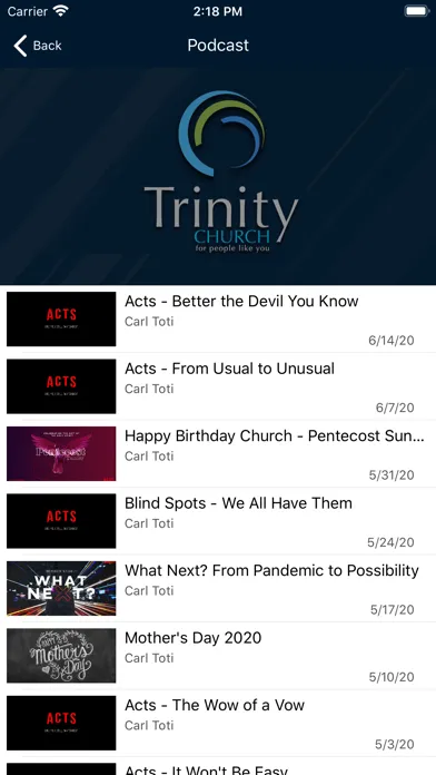 Trinity Church Lubbock, Texas应用截图