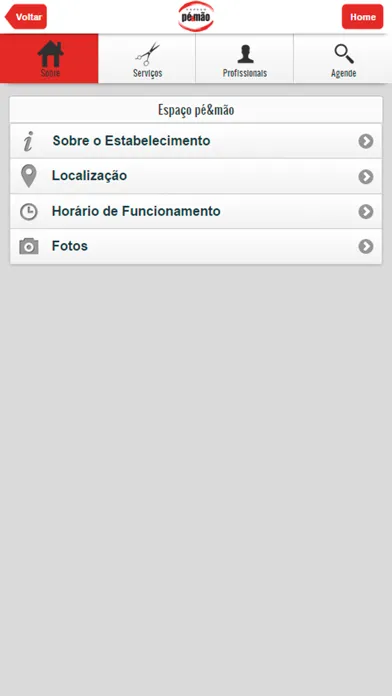 Espaço Pé e Mão应用截图