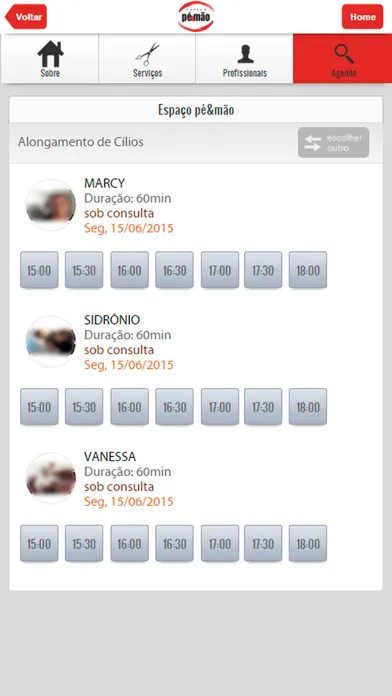 Espaço Pé e Mão应用截图