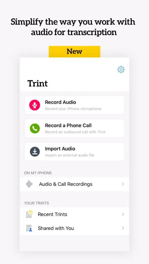 Trint: Record Transcribe Share應用截圖
