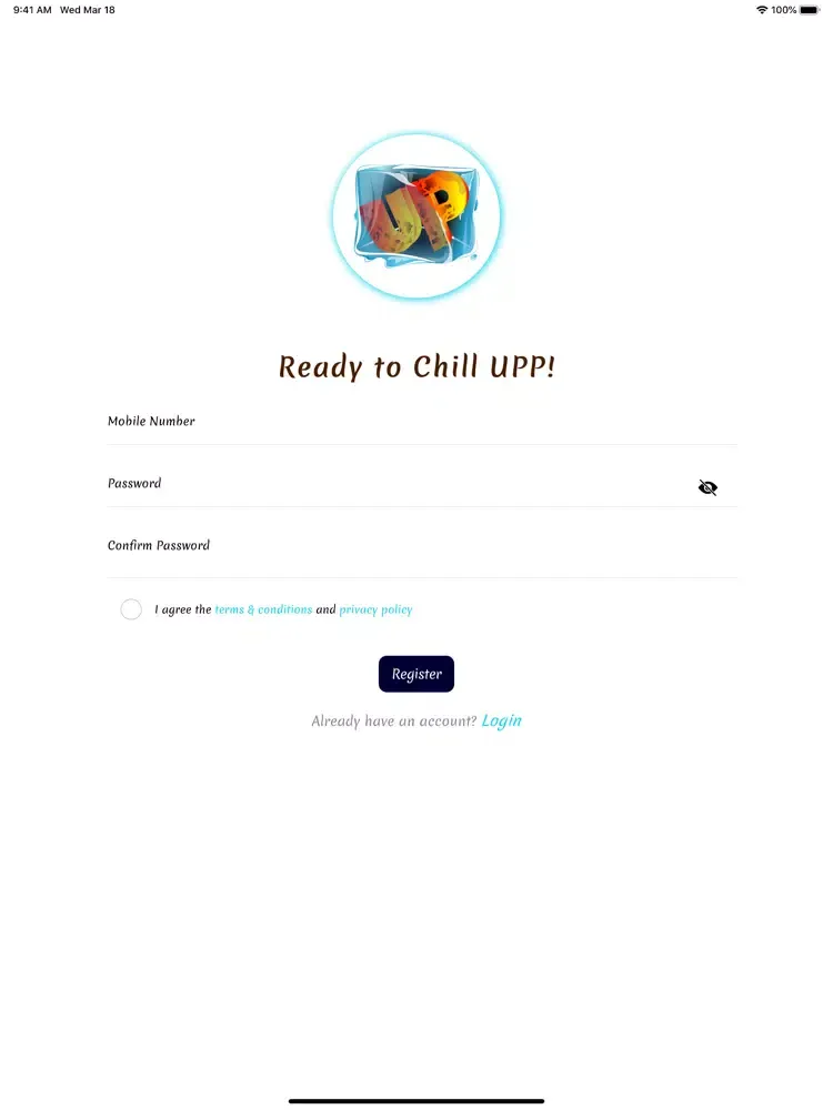 Chill UPP iPad  スクリーンショット