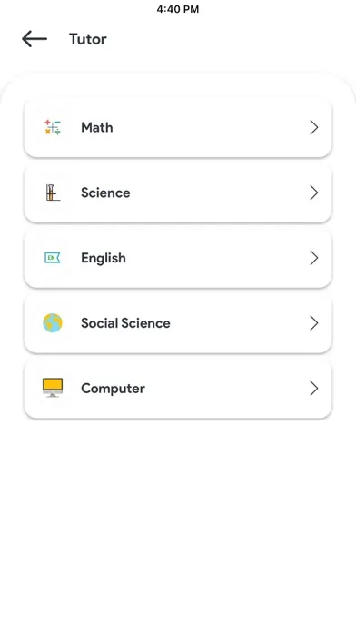 Screenshot di GoferTutor- Tutor