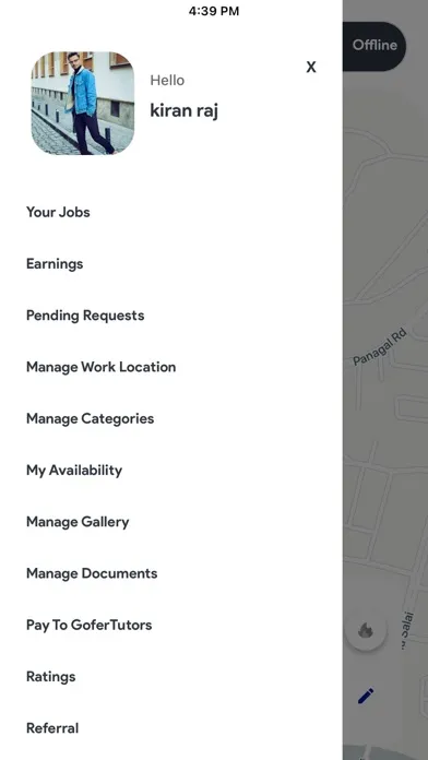 Screenshot di GoferTutor- Tutor