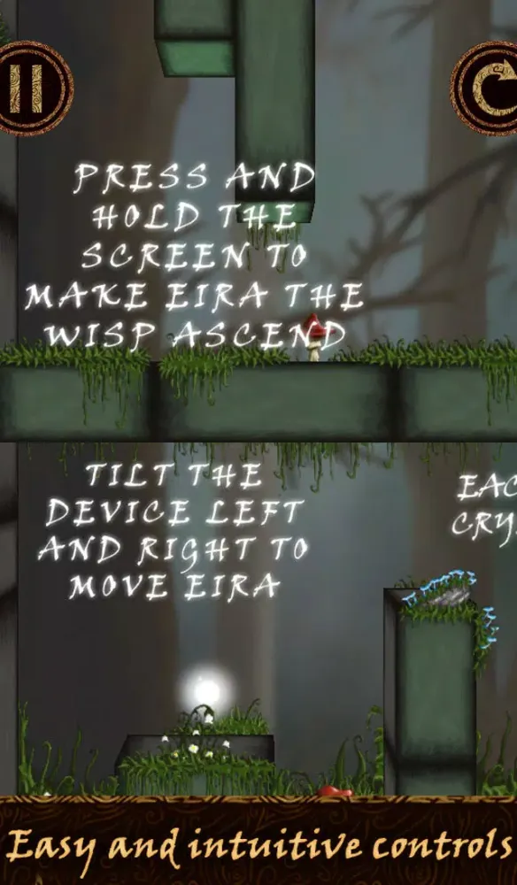 Wisp: Eira's tale - A casual and relaxing indie puzzle game inspired by nordic and celtic mythology应用截图
