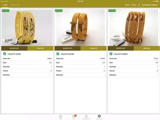 تصاویر Payal Gold iPad 