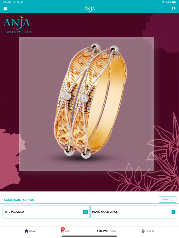Tangkapan skrin Anja Jewels - Online iPad 