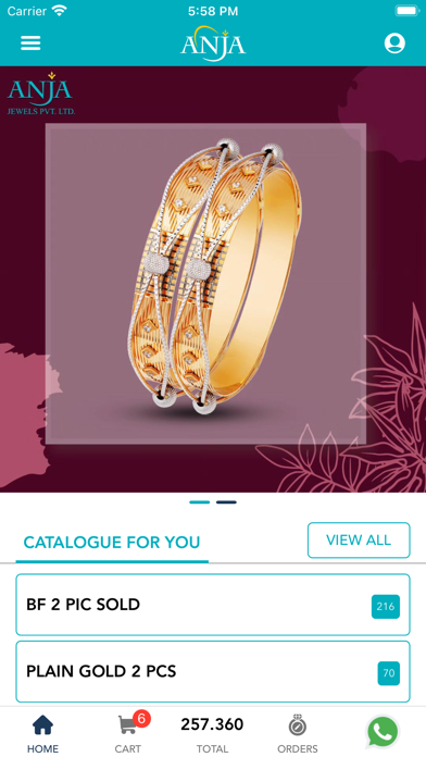 Tangkapan skrin Anja Jewels - Online